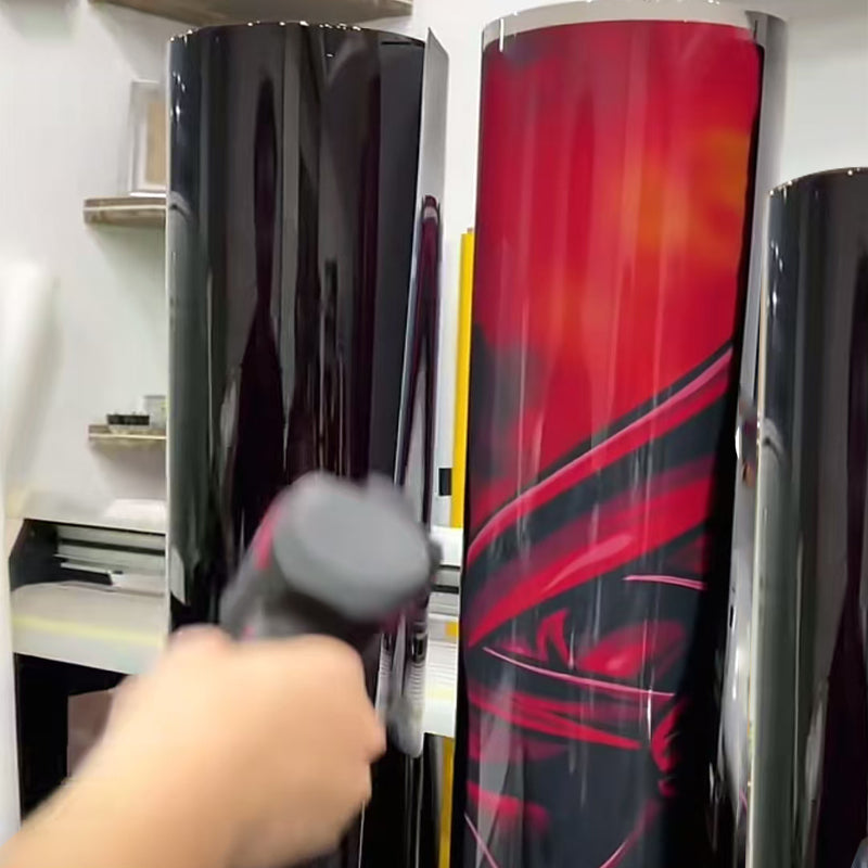 Thermochromic vinyl wrap