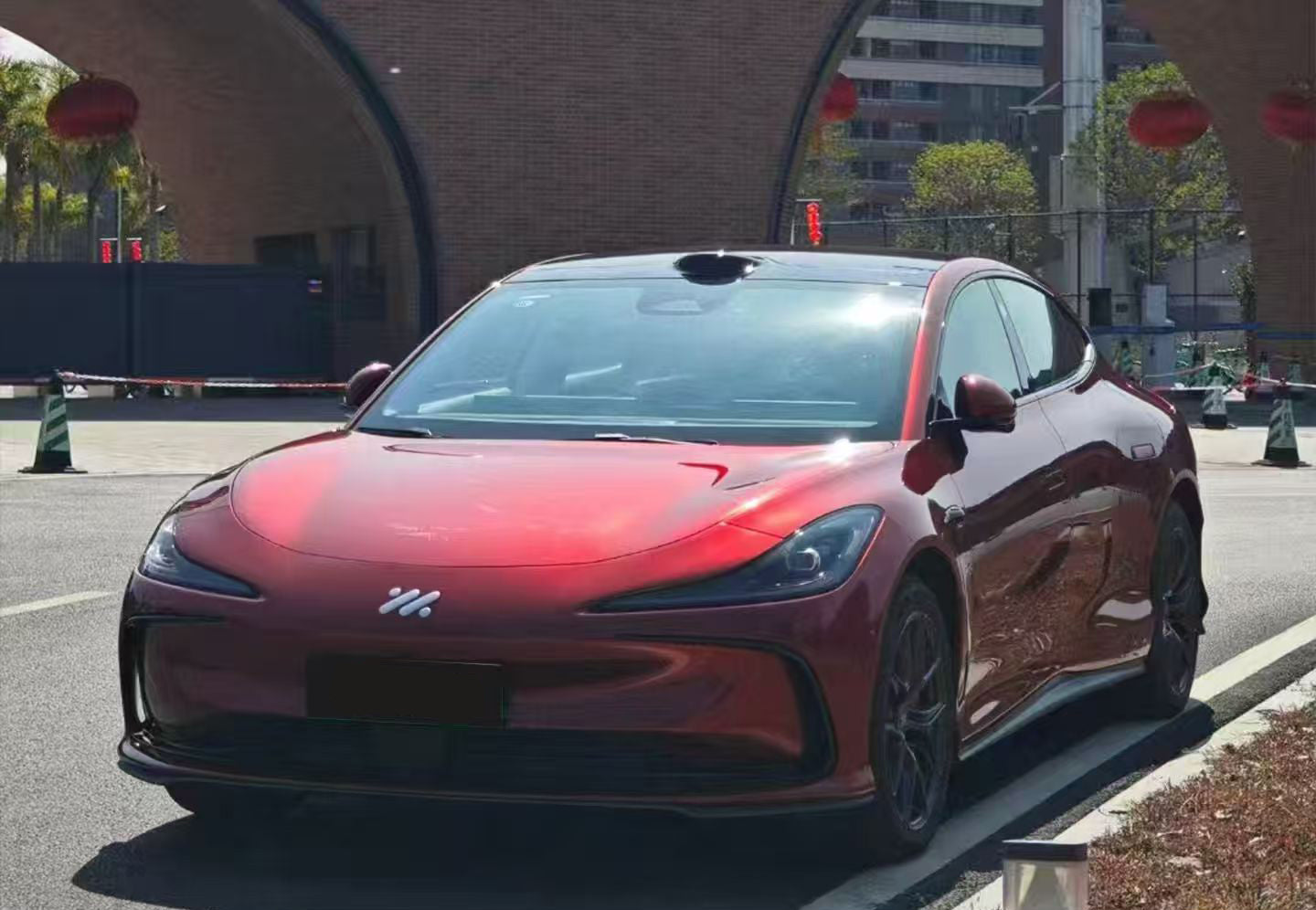 Metal Dragon Blood Red