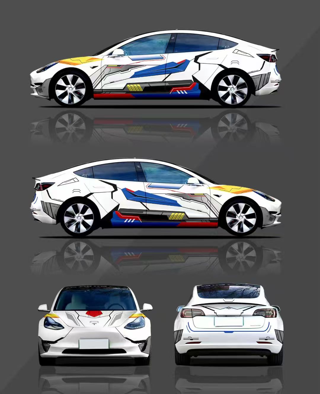 Model 3 Custom Pattern Series