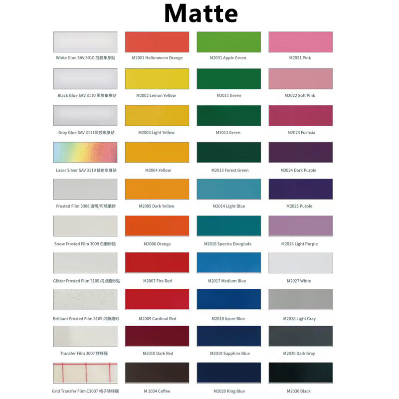 40 sets of glossy vinyl