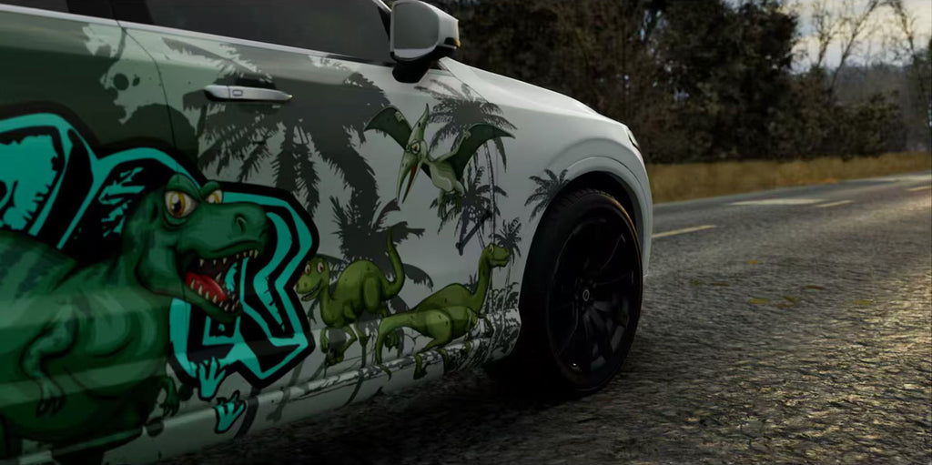 Dinosaur Paint Job