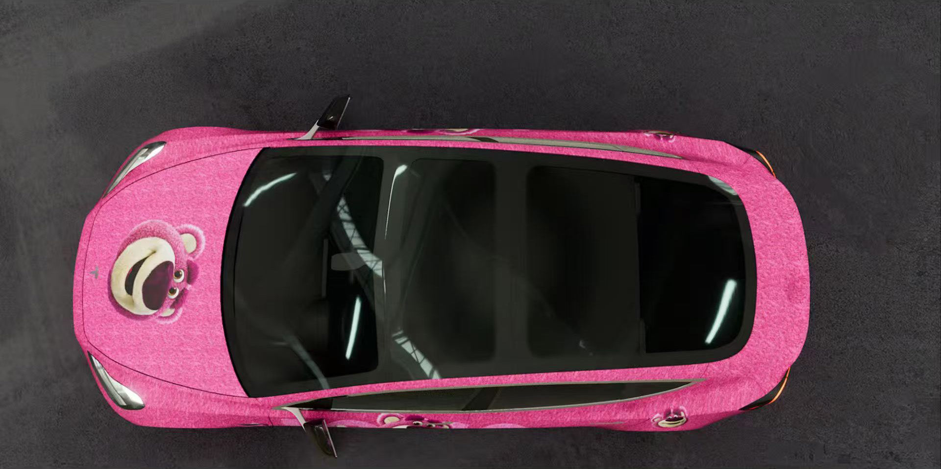 Plush Strawberry Bear