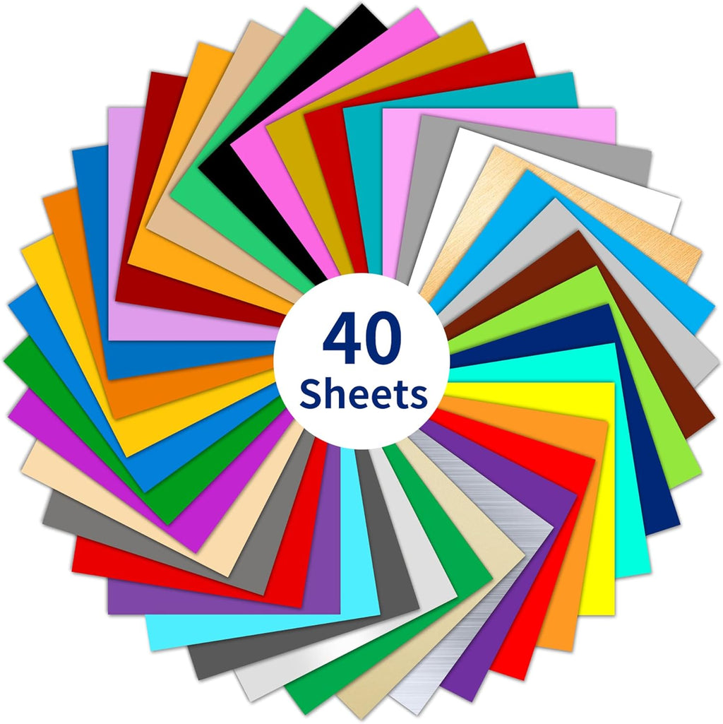 40 sets of glossy vinyl