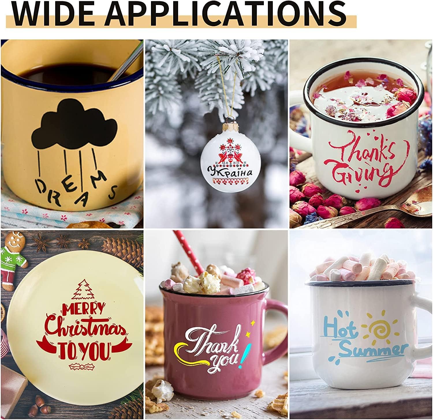 40 sets of glossy vinyl